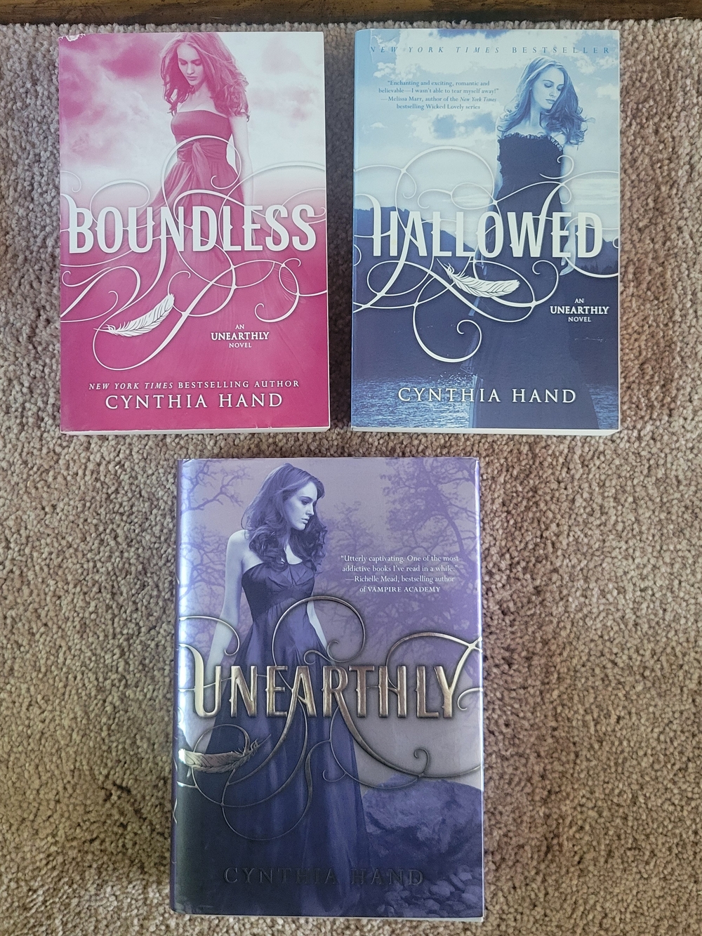 Unearthly Trilogy By Cynthia Hand